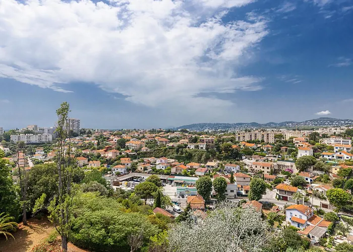 Loft Style 1 Bdr - Panoramic View Swimming Pool & Garage Lejlighed Antibes