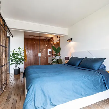 Loft Style 1 Bdr - Panoramic View Swimming Pool & Garage Antibes