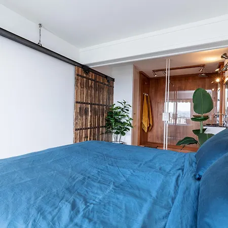 Loft Style 1 Bdr - Panoramic View Swimming Pool & Garage Antibes