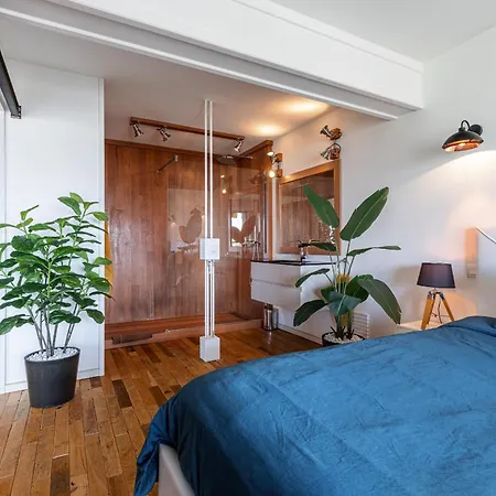 Loft Style 1 Bdr - Panoramic View Swimming Pool & Garage Apartament Antibes